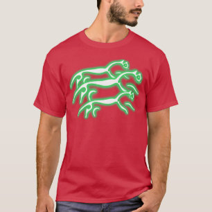 Vita hästar t shirt
