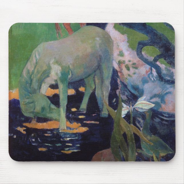 Vita hästen, Gauguin Musmatta (Framsidan)