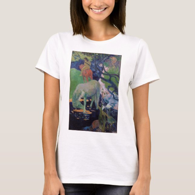 Vita hästen, Gauguin T Shirt (Framsida)