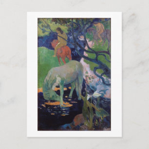 Vita hästen, Gauguin Vykort