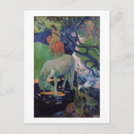 Vita hästen, Gauguin Vykort