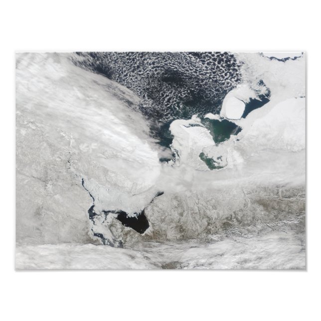 Vita havet, Ryssland Fototryck (Framsidan)