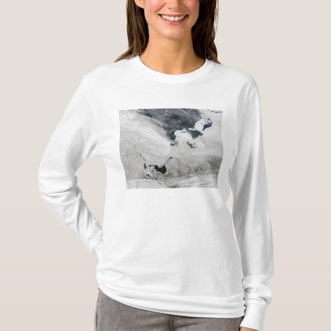 Vita havet, Ryssland Tee Shirt (Framsida)