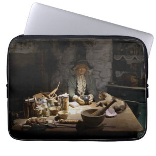 Vita Häxans Köksmuseum, Häxkonst & MAGI Laptop Fodral
