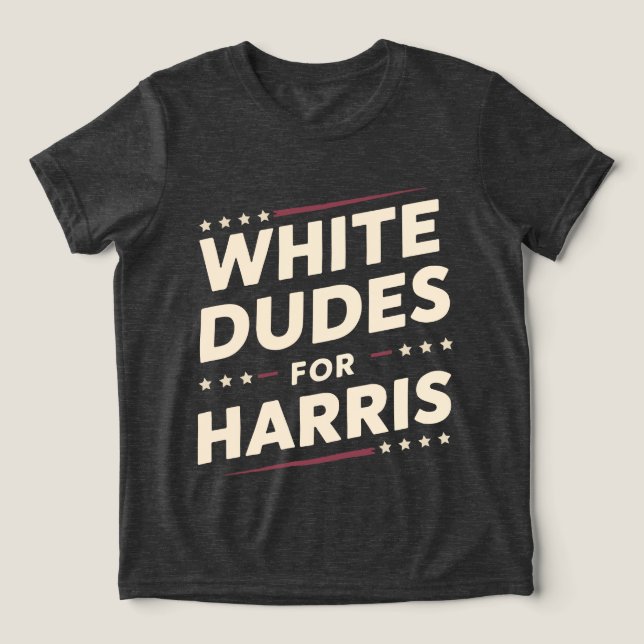 Vita herdar för Kamala Harris Omröstning 2024 T Shirt (Design Framsida)