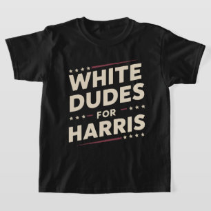 Vita herdar för Kamala Harris Omröstning 2024 T Shirt
