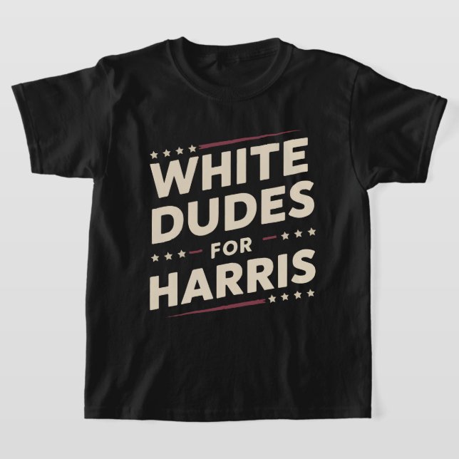 Vita herdar för Kamala Harris Omröstning 2024 T Shirt (Laydown)