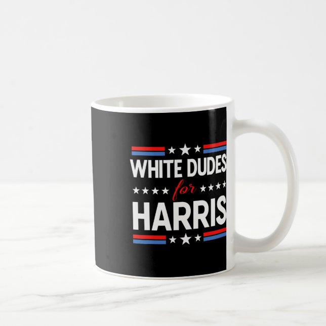 Vita herdar för Kamala Harris President Val 2 Kaffemugg (Höger)