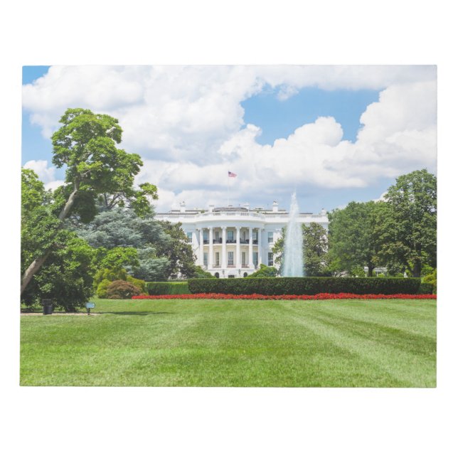 Vita huset 1 anteckningsblock (Framsida)