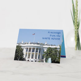 Vita huset 50-årsdag Biden Mäns Rolig Gaff Inbjudan