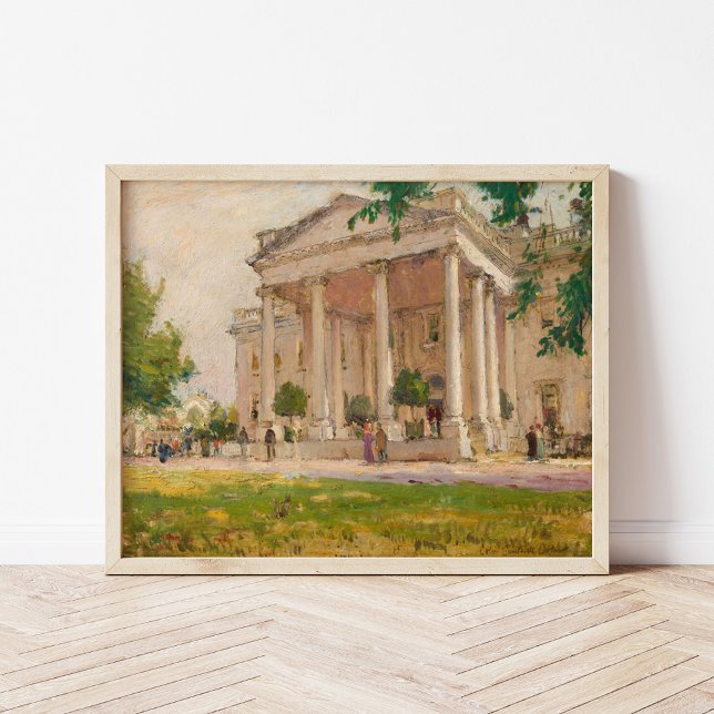 Vita huset | Colin Campbell Cooper Poster (Skapare uppladdad)