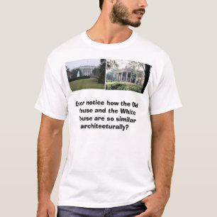 Vita huset gammalt hus, märker någonsin hur det tee