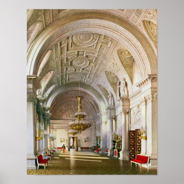 Vita huset i vinterpalatset poster (Framsidan)