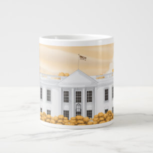 Vita huset jumbo mugg