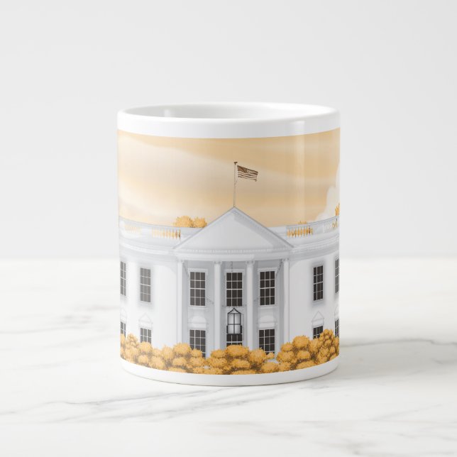 Vita huset jumbo mugg (Framsidan)