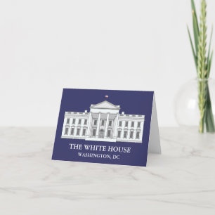 Vita huset Notecards Kort