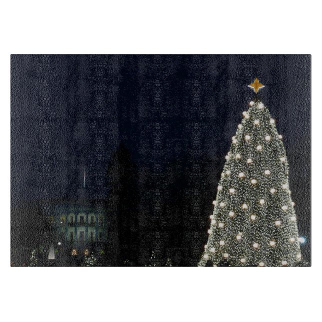 Vita huset och Träd-Helgdag DC (Framsidan)