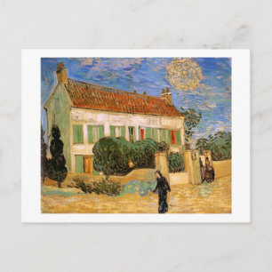 Vita huset på natten, Van Gogh Fine Art Vykort