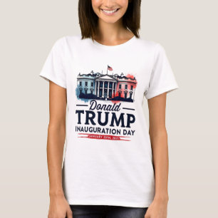 Vita husets president Donald Trump Inauguration 20 T Shirt