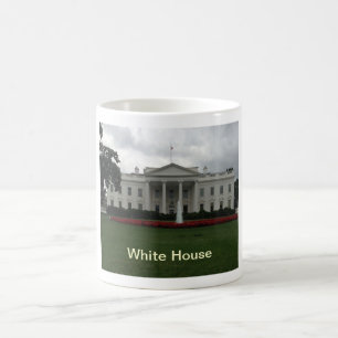 Vita husmuggen kaffemugg