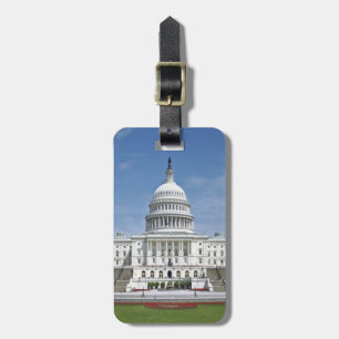 Vita husUS-huvudstad som bygger Washington DC Bagagebricka
