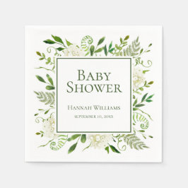 Vita Hydrangeor Baby Shower Pappersservett
