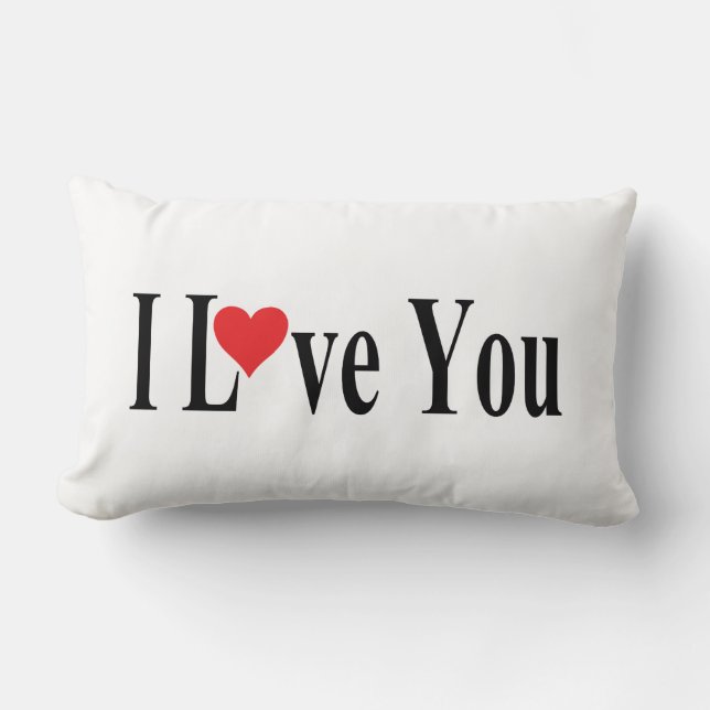 Vita I Kärlek Lumbarkudde (Framsida)