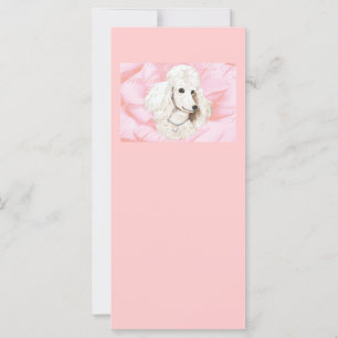 Vita inbjudan till Rosa av Petals i Pudel Ro