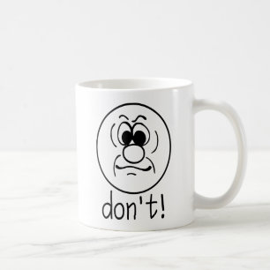 Vita inte kaffemugg