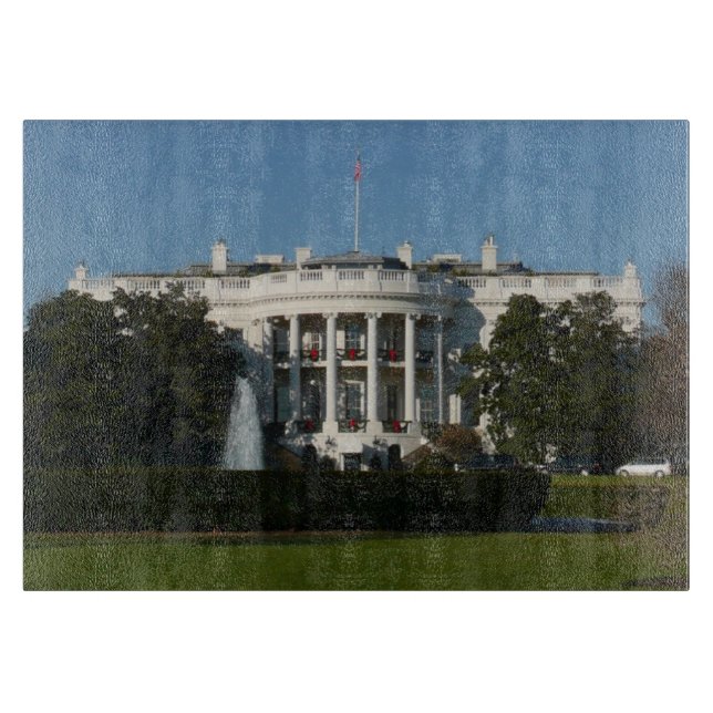 Vita julhuset för Helgdagar Washington DC (Framsidan)