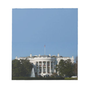 Vita julhuset för Helgdagar Washington DC Anteckningsblock