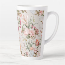 Vita katter rosa rosor blom-