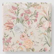 Vita katter rosa rosor blom-
