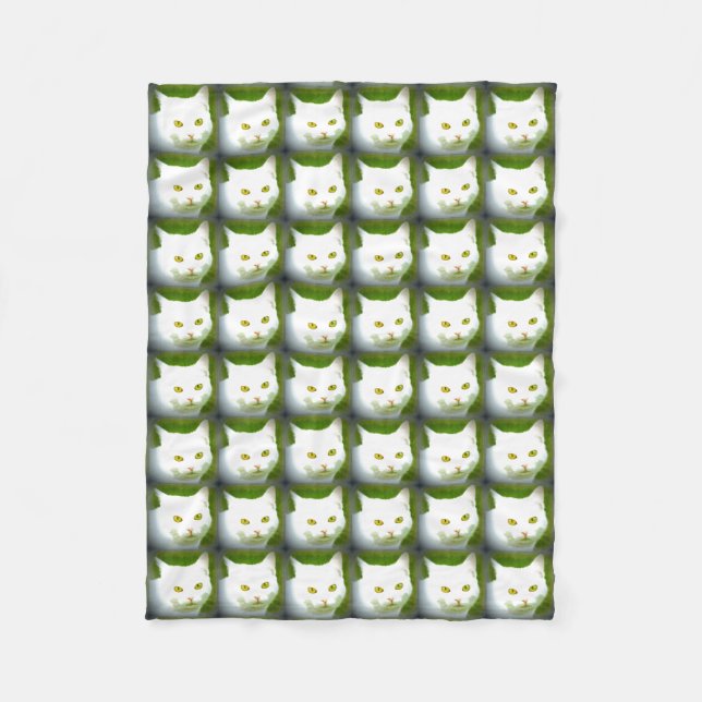 vita katter Thunder_Cove Fleecefilt (Framsidan)