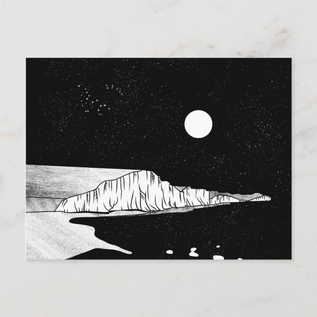 Vita klippor av Dover Vykort (Framsida)