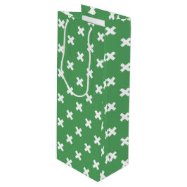 Vita kor stygn på grönt