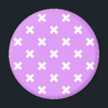 Vita kor stygn på lilac magnet<br><div class="desc">Vita kor stygn på lilac</div>