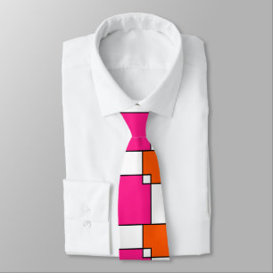 Vita korallfält med Rosa Orange Slips