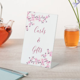 Vita kort och Rosor för körsbärsverk och Blommar