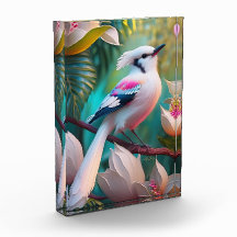 Vita, , krökta Fantasy Bird