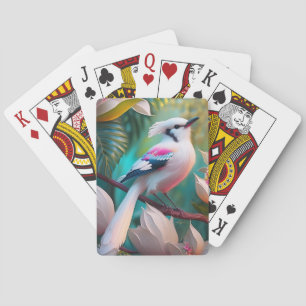 Vita, , krökta Fantasy Bird Casinokort