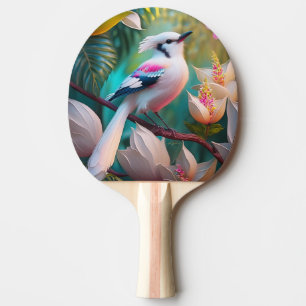 Vita, , krökta Fantasy Bird Pingisracket