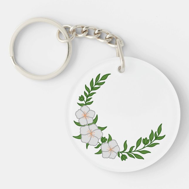 Vita Krona Crescent of White Flowers (Framsidan)