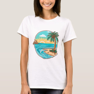 Vita kvinnor i bröstet t shirt