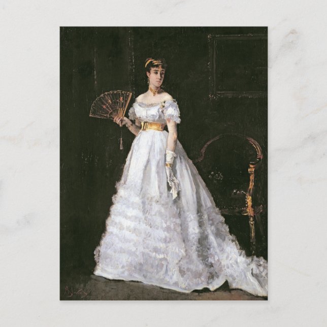 Vita kvinnor vykort (Framsida)