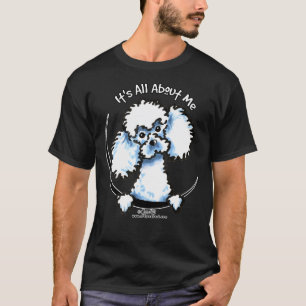 Vita Leksak Pudel allt om mig Passande T Shirt