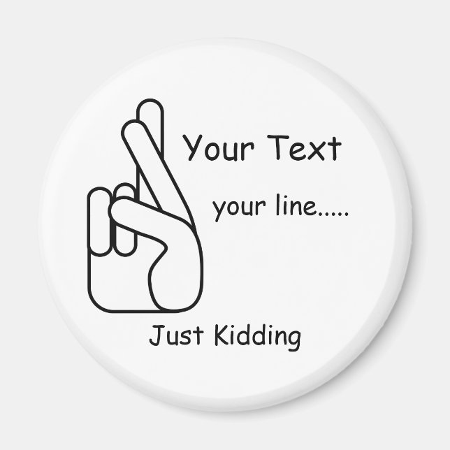 Vita Liggra Finger-magnet Magnet (Framsidan)