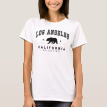 Vita Los Angeles för kvinnor - Grizzly Bear Design