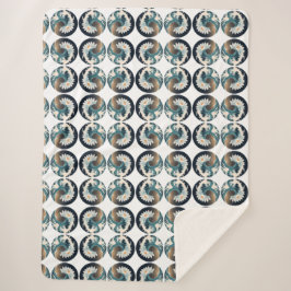 Vita Lotus & Ocean Wave - Elegance i Rörelse