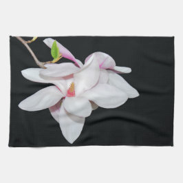 Vita Magnolien Kökshandduk